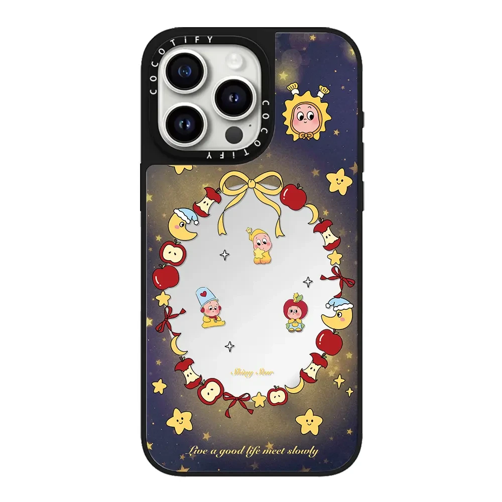 CASETi同款新品波点星星小孩iPhone壳16promax保护套15/14/13/12