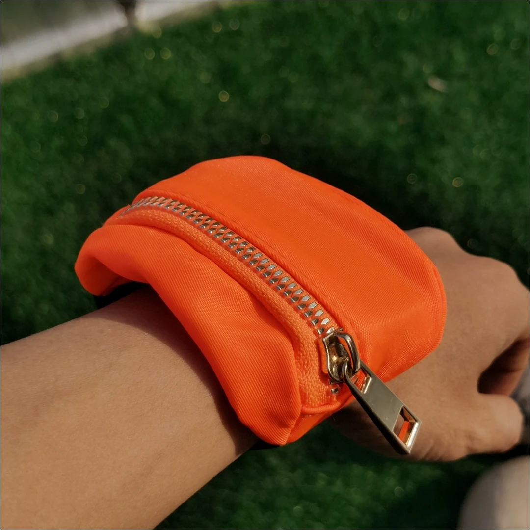 3个装 户外跑步运动手臂零钱包迷你创意钥匙包臂包手腕包O22