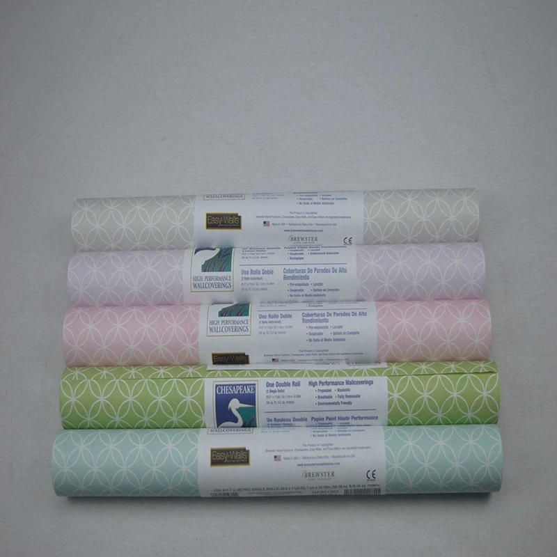 纯纸壁纸美国布鲁斯特木纤维环保家庭装饰儿童房客厅卧室墙纸HAS