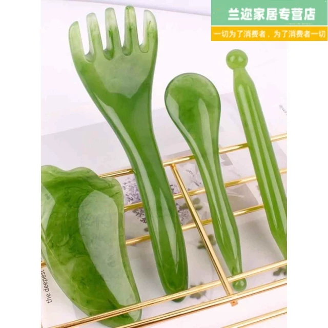 五爪头部按摩器按摩爪疏通头疗经络梳抓头牛角按摩梳养生工具梳子