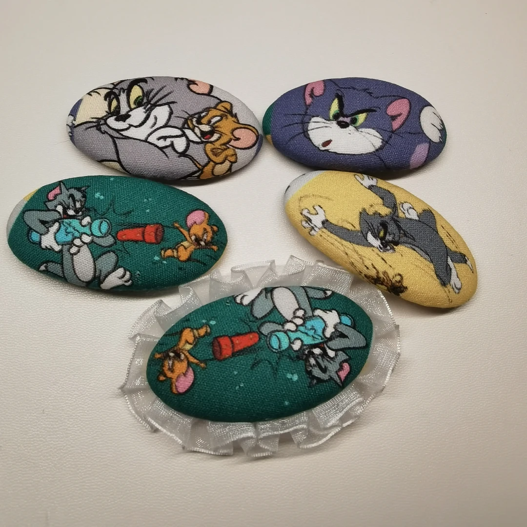 手工刺绣发夹甜美可爱少女风