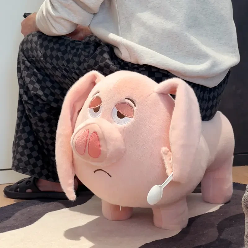 飞天猪板凳二创坐骑猪凳子玩偶娃娃毛绒玩具公仔生日礼物
