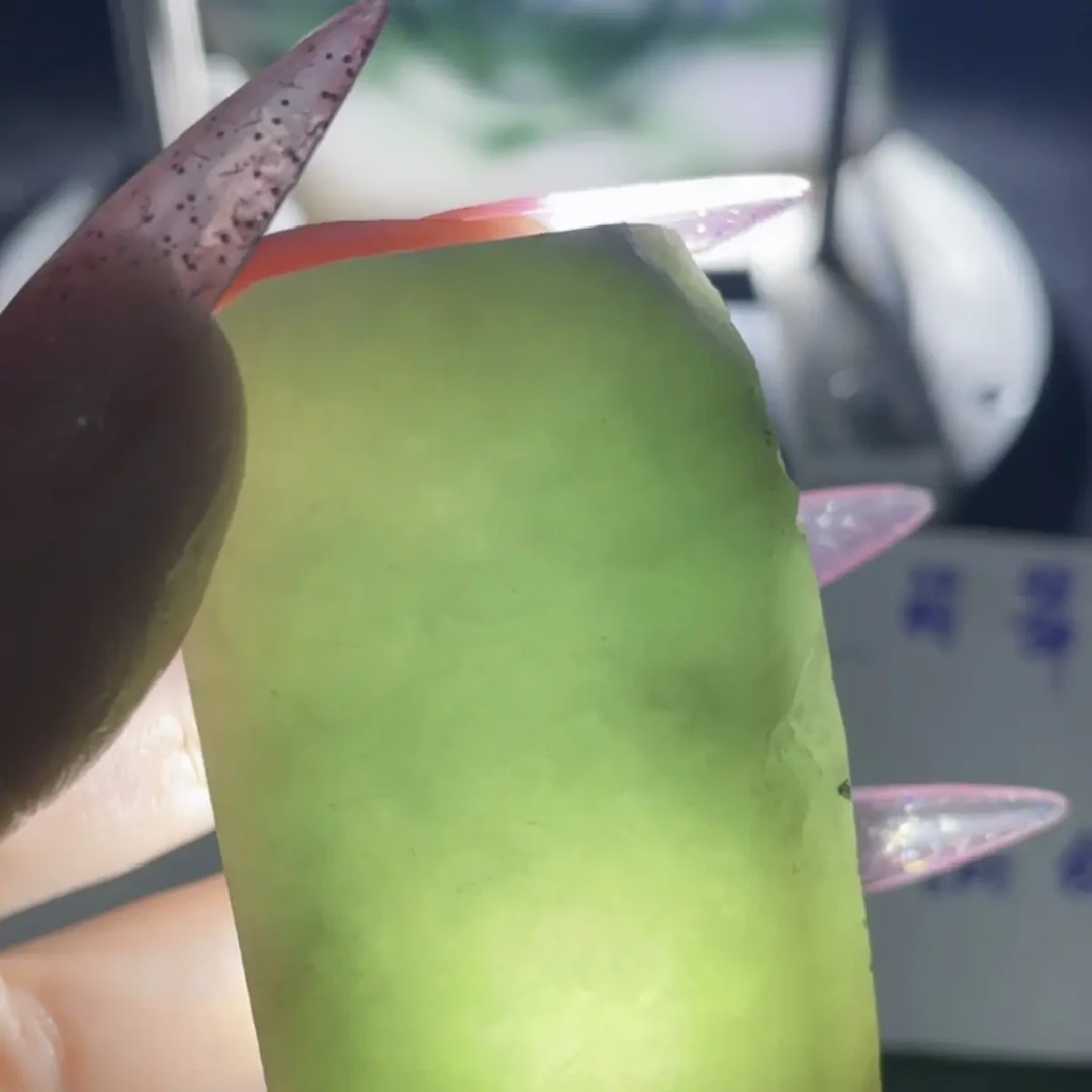 翡翠A货片料一件