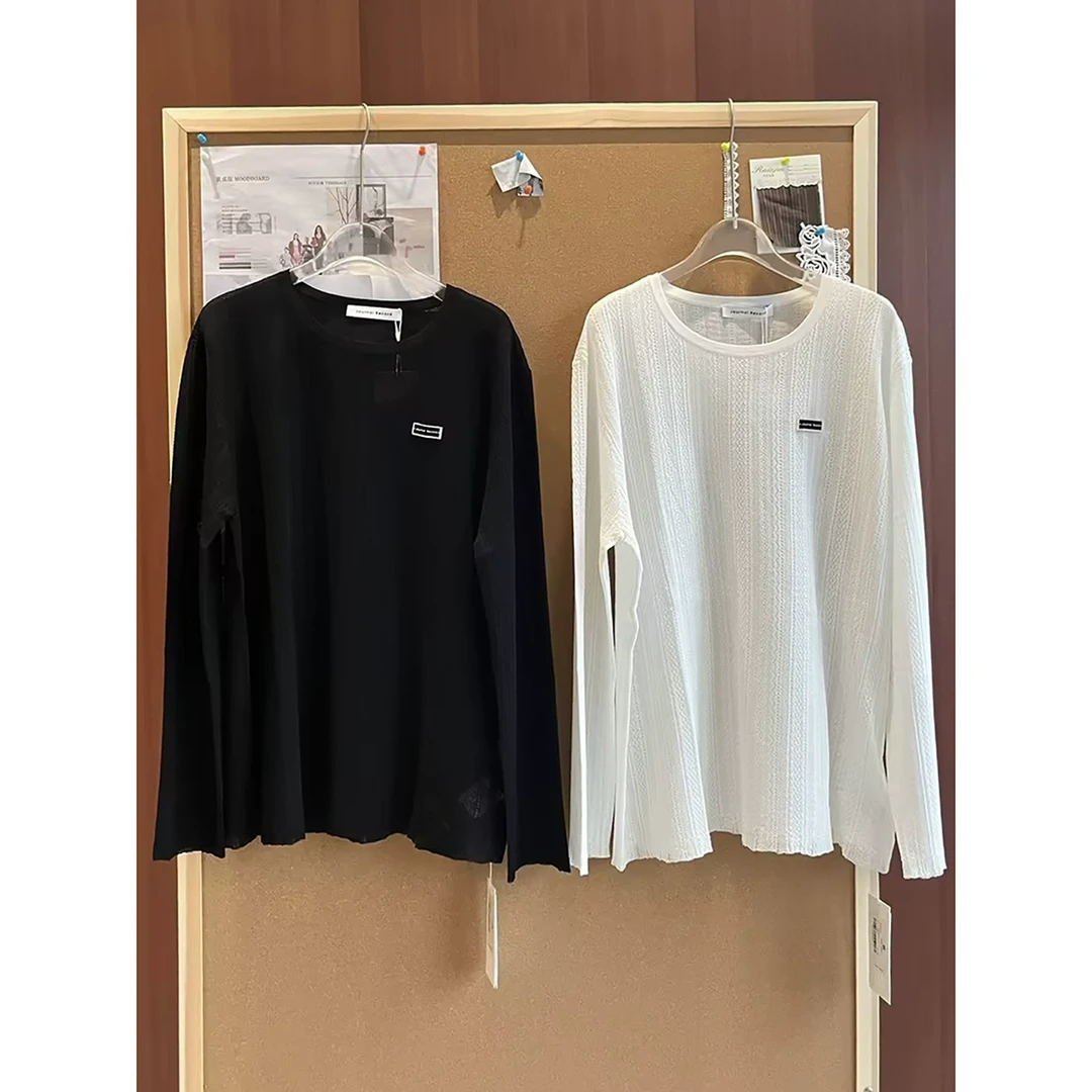 JOURNAL RECORD设计师品牌小LOGO长袖DSC买手店BY5J11082