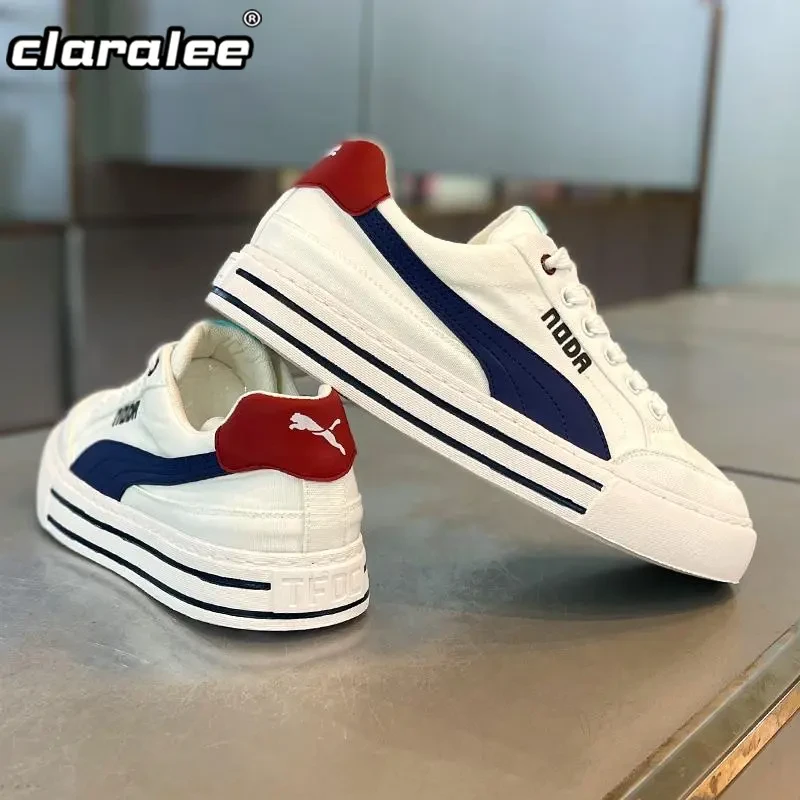 男鞋夏季新款时尚布面透气板鞋男潮流爆款耐磨舒适软底网红休闲鞋