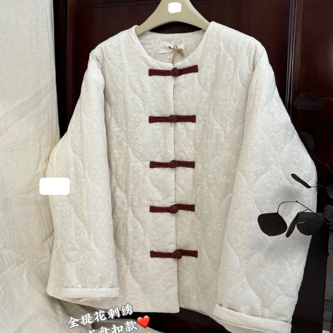 新中式宽松棉服外套｜｜实体店no退no换