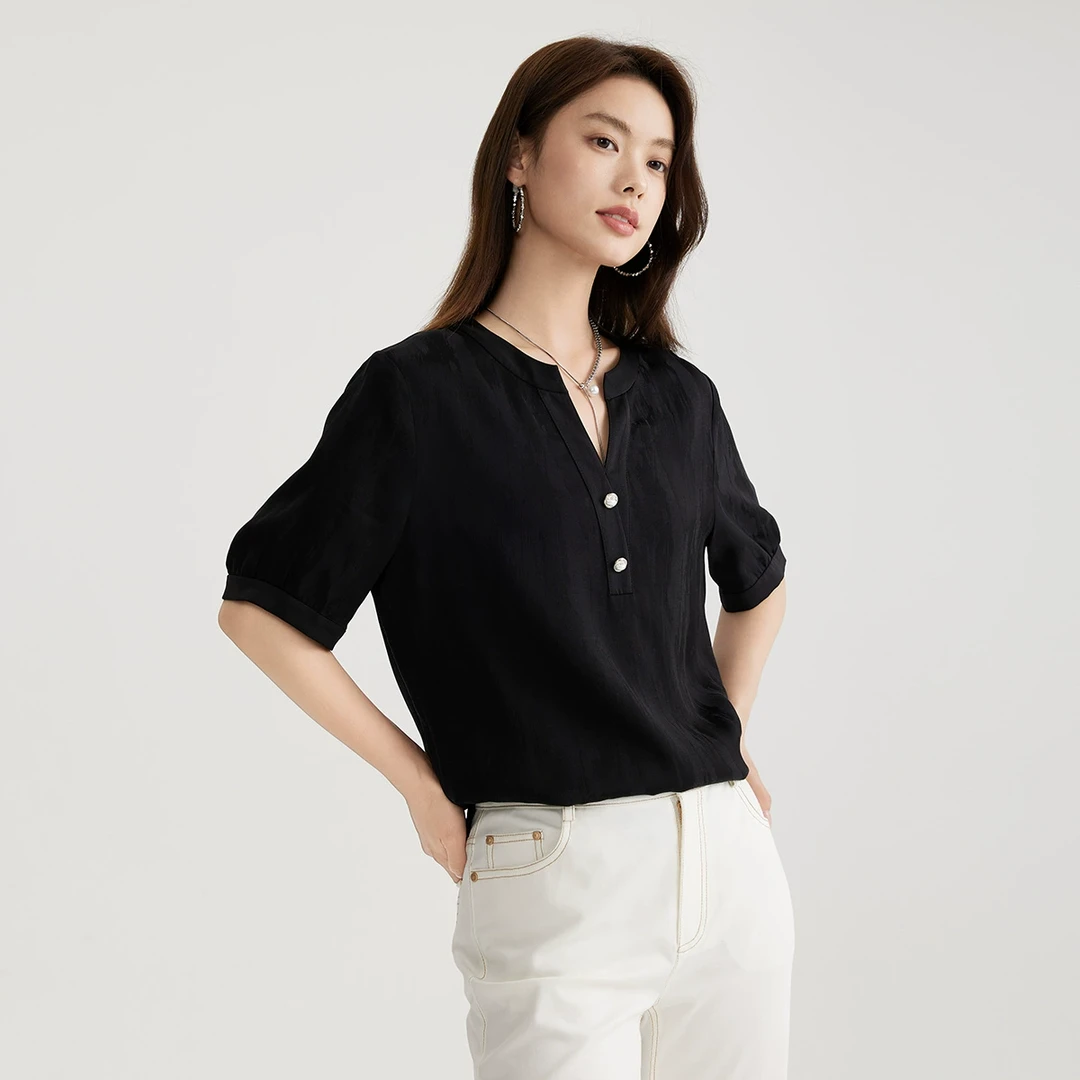 GOOBGS莱赛尔短袖衬衫B5216225