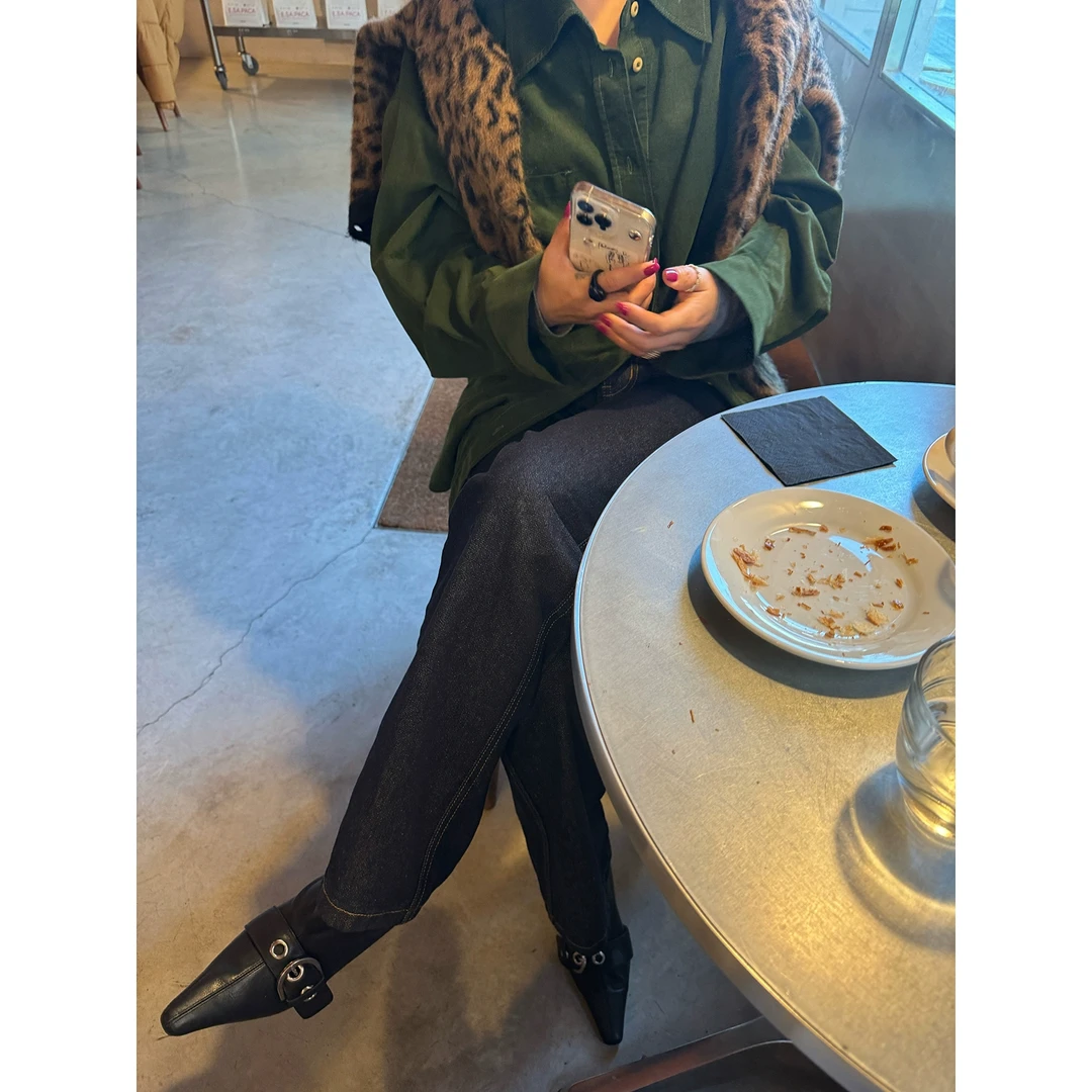 WXLSTUDIO 致敬经典 日本进口赛络纺原色直筒牛仔裤