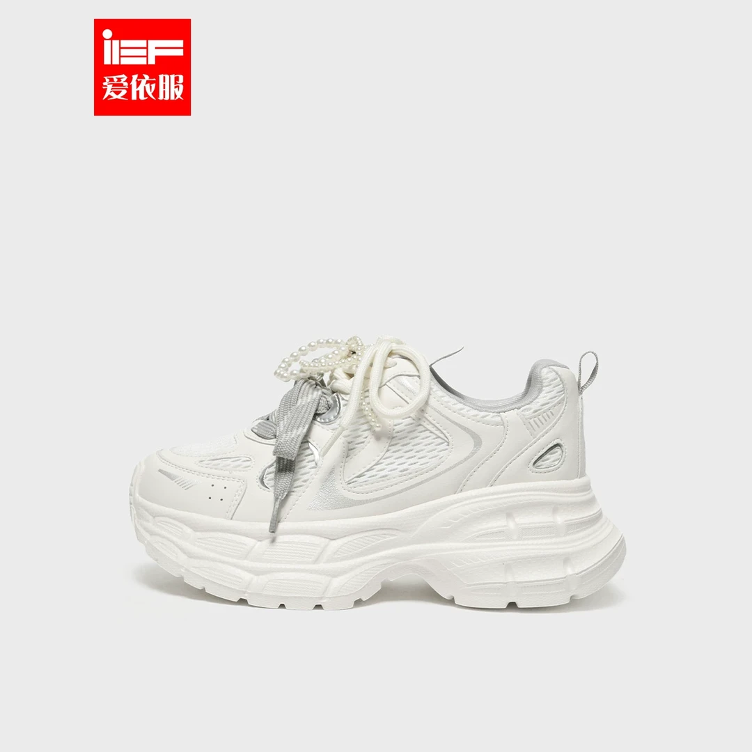IEF/爱依服老爹鞋2025夏季新款韩版时尚小众设计感低帮休闲运动鞋