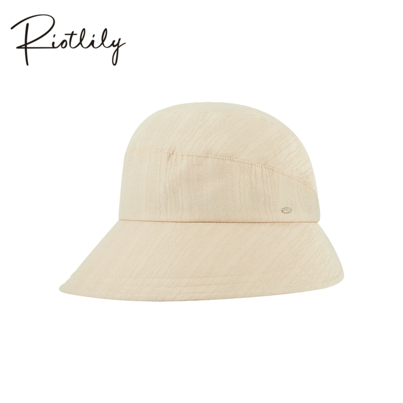 RiotLILY/艾特里里帽子简约好搭渔夫帽防晒出游自用