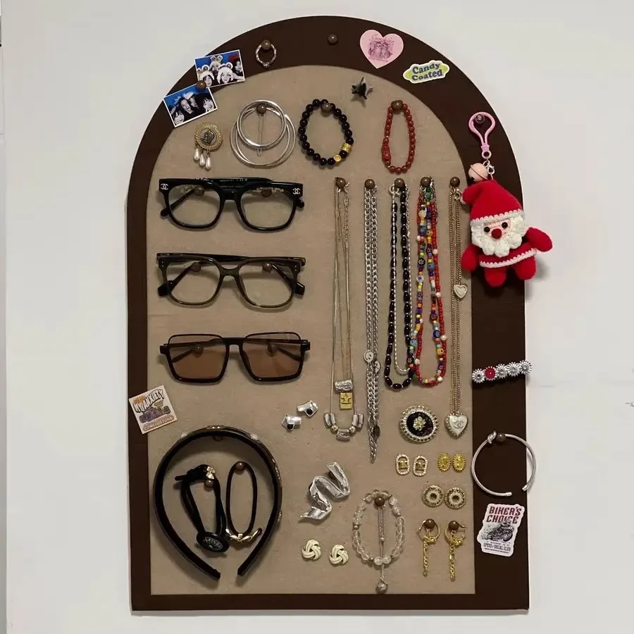 毛毡板墙贴照片墙免打孔留言板软木板挂墙展示板墙面装饰墙板自粘