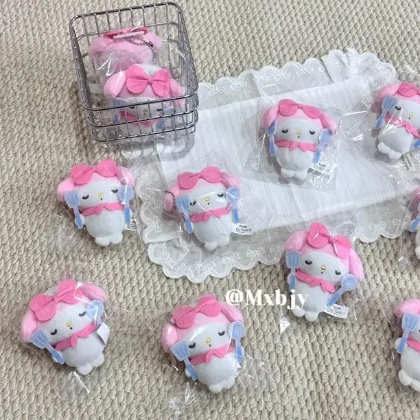 美乐蒂刀叉小鼻嘎毛绒挂件玩具娃娃可爱玩偶女生包包挂饰生日礼物
