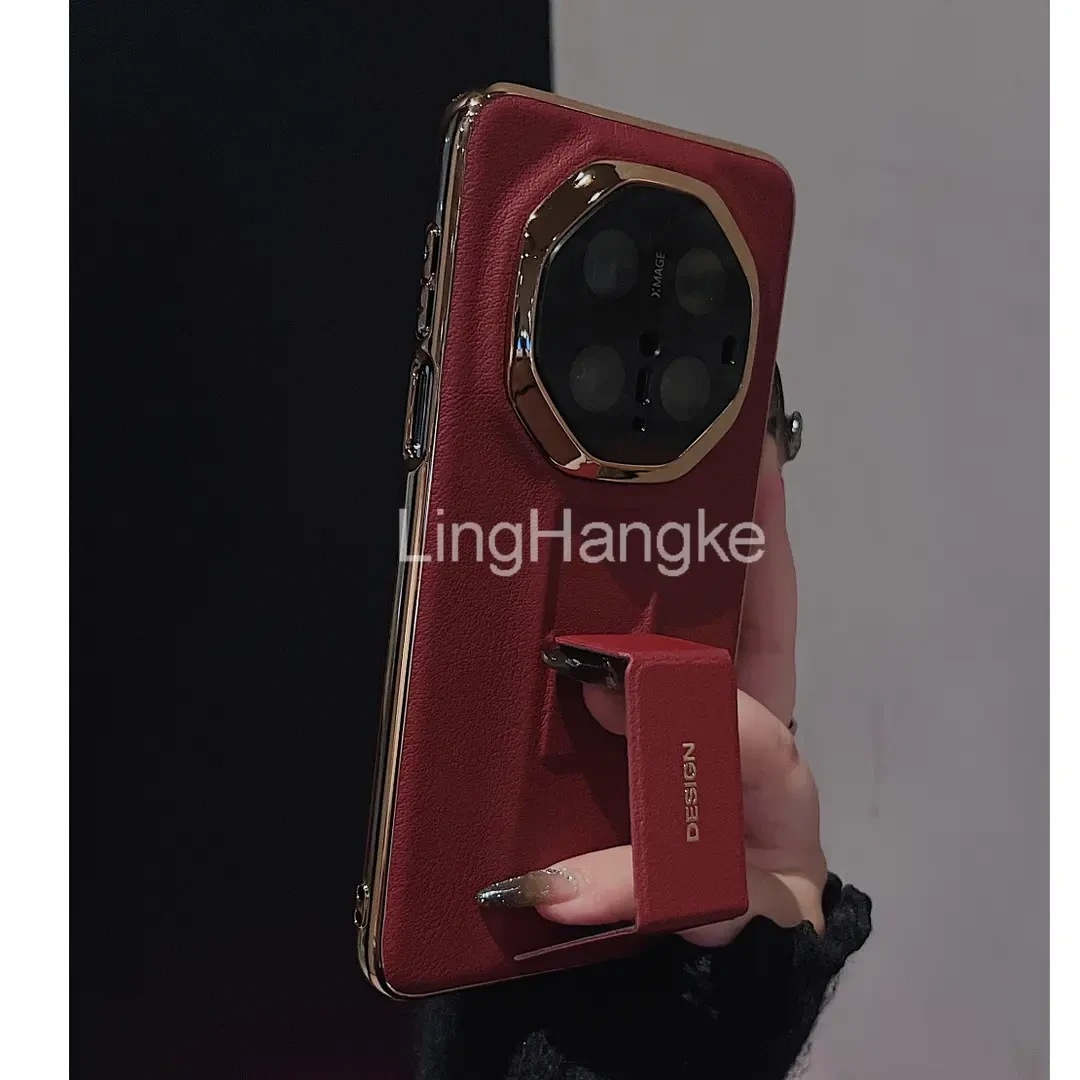 适用华为Mate70RS非凡大师手机壳新款60pro 腕带支架商务70pro/70