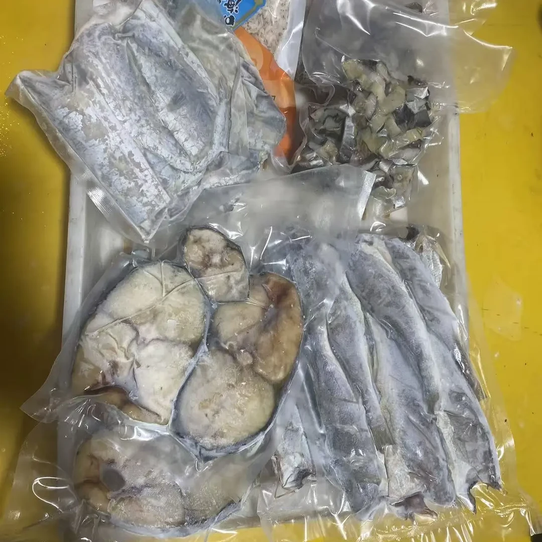 台州东海马鲛鱼干小眼睛油带鱼干小黄鱼干鳗鱼干虾皮5件套自吃送