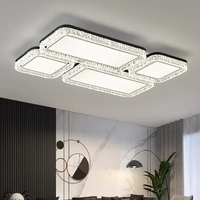 客厅灯高级感简约现代大气家用大灯客厅主灯吸顶灯套餐