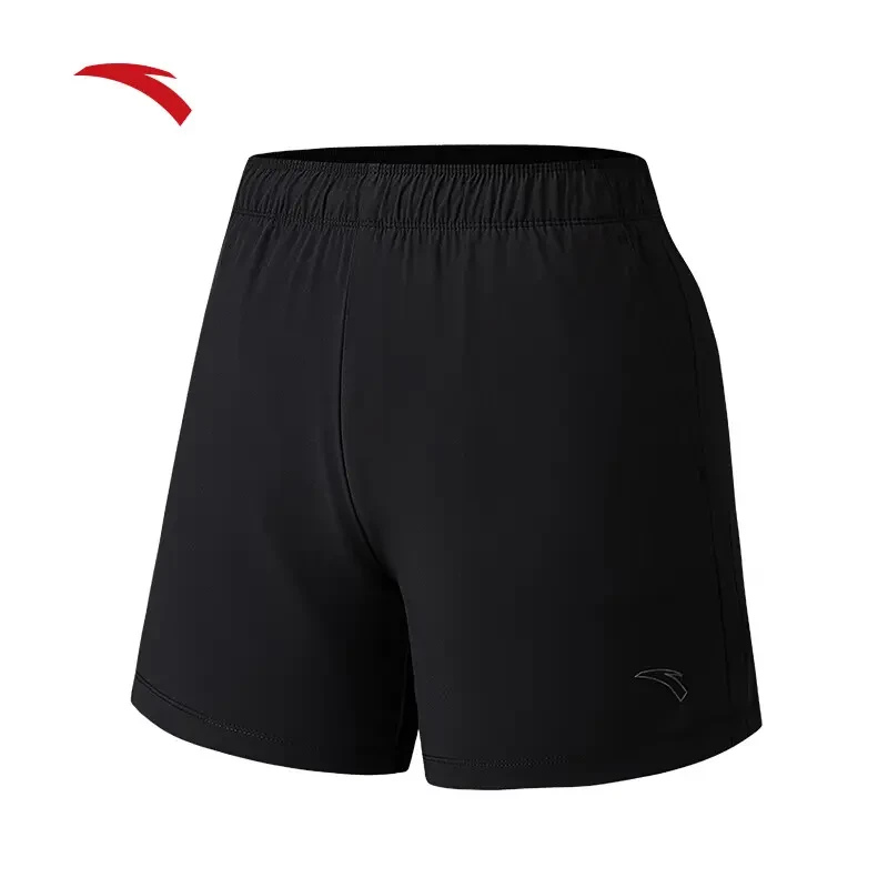 安踏冰丝运动短裤女夏季新款透气梭织跑步三分裤162535504