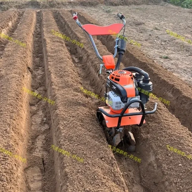 新款升级版150动力农耕微耕机旋耕除草开沟机水旱两用耕地机