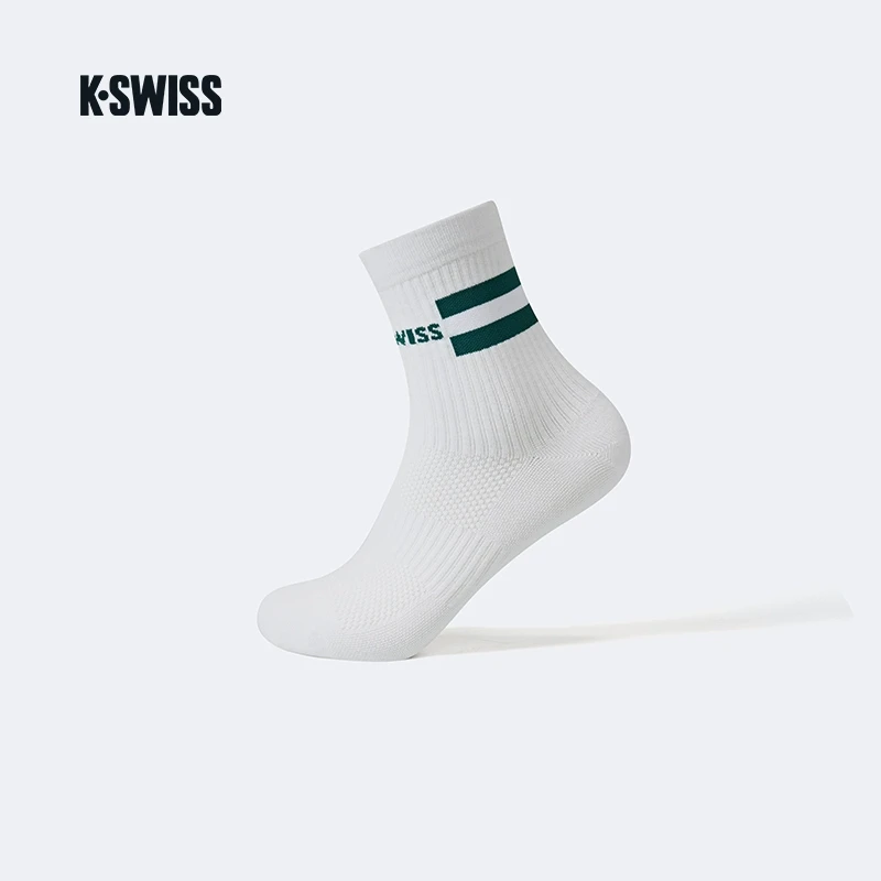 KSWISS盖世威袜子男 25夏季新款百搭舒适毛圈长袜 KC7513MNZG53