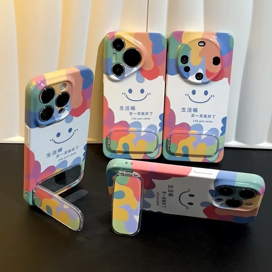适用生活笑一笑就好了苹果16promax菲林手机壳华为oppovivo小米15