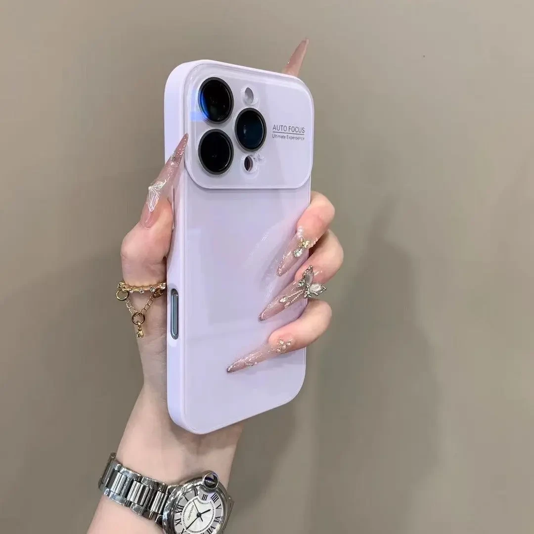 高级护镜大视窗秒变17适用iPhone16pro手机壳15promax全包14夏天