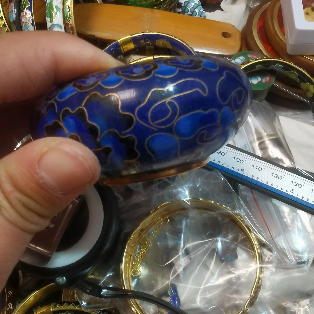物质文化遗产景泰蓝笔写