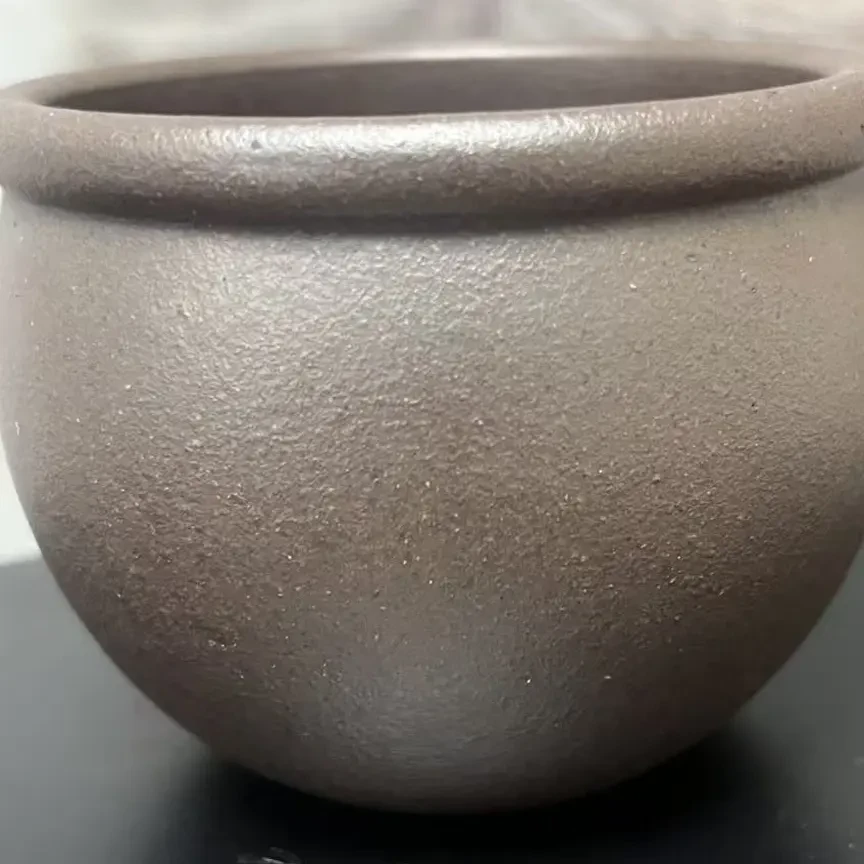 天青泥风水缸主人杯泡茶喝水主人杯