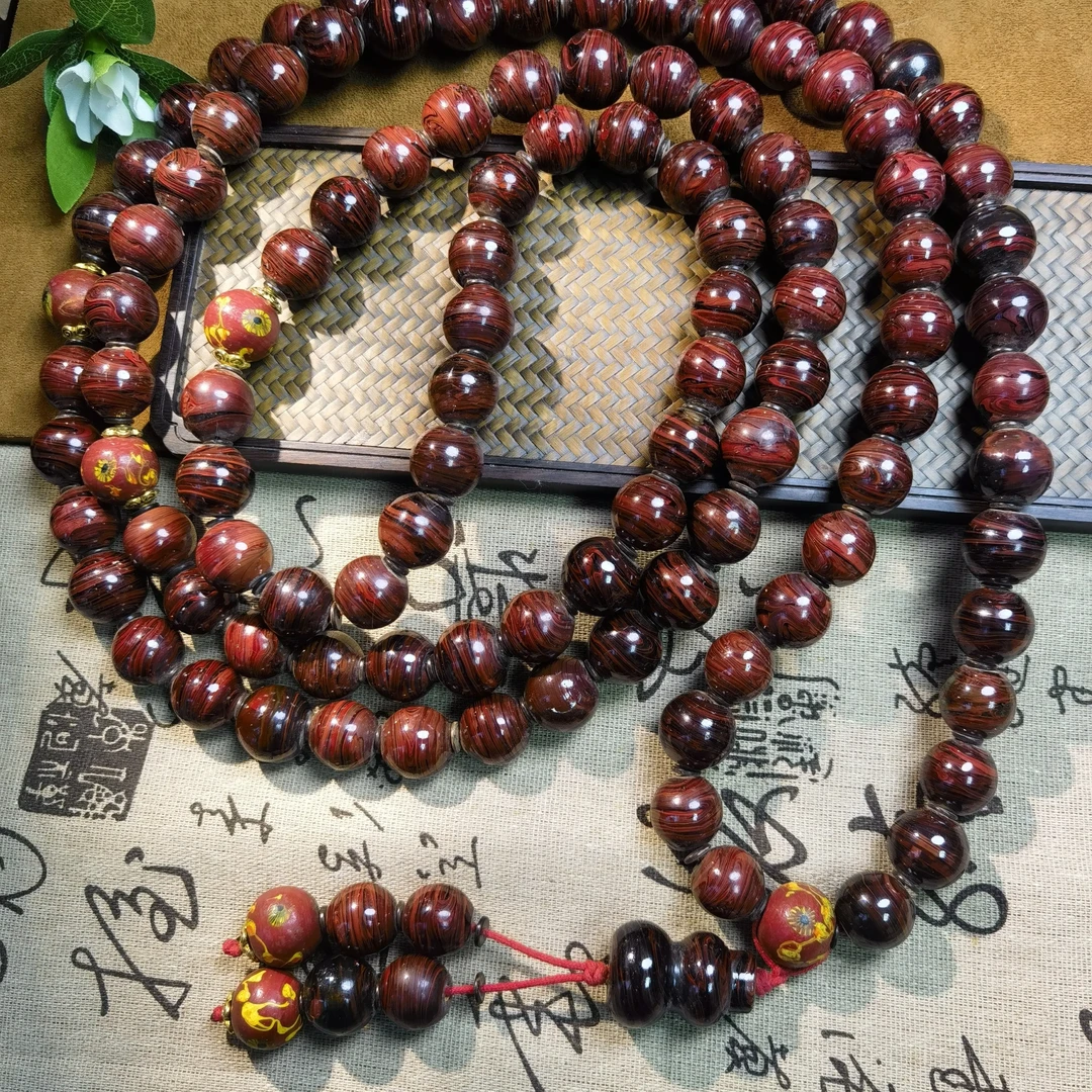 1122复古琉璃项链