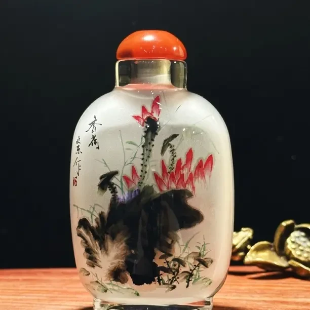 非遗内画鼻烟壶《合家欢乐》8✖️5