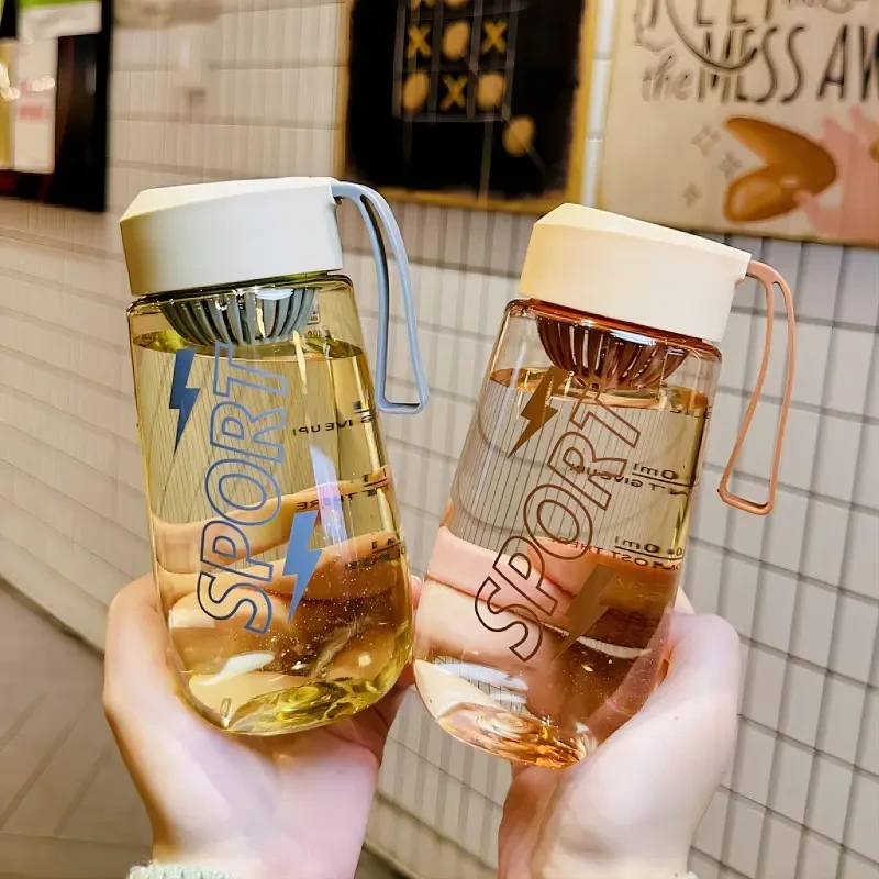 网红可爱小巧茶杯塑料防摔夏季女学生女士简约女随手杯子韩版清新