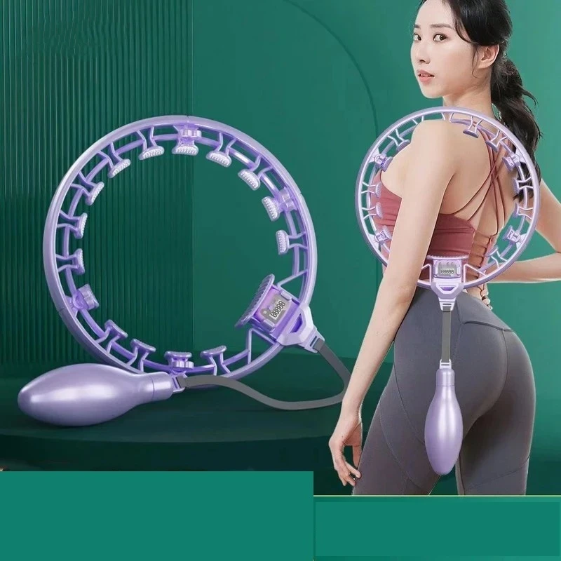 智能呼啦圈收腹美腰加重瘦腰肚子女燃脂出汗健身