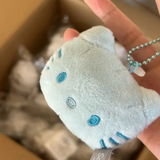 三丽鸥hello Kitty正品挂件 蓝色kitty挂件