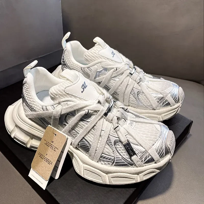 老爹鞋奶茶灰老爹休闲鞋ins鞋子韩版休闲百搭鞋学生厚底潮鞋男鞋