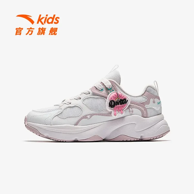 【女童专享价】安踏儿童女大童欧若透气防滑耐磨运动鞋322528805