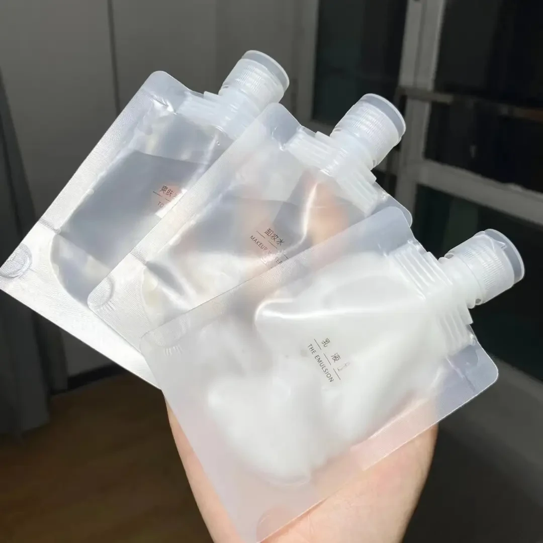出行分装袋乳液化妆水卸妆油旅行小袋子洗漱袋瓶旅游防漏女生神器