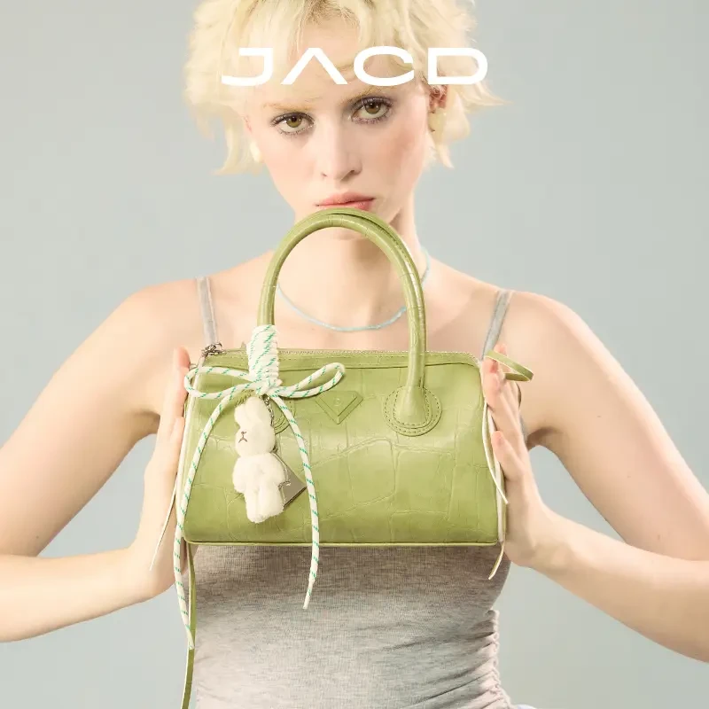 JACD【芭蕾运动】少女波士顿保龄球包包2025新款单肩斜挎包