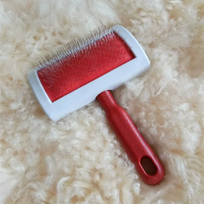 简易快速专用皮草护理梳子羊毛梳子皮毛护理刷子地毯打理刷子梳子