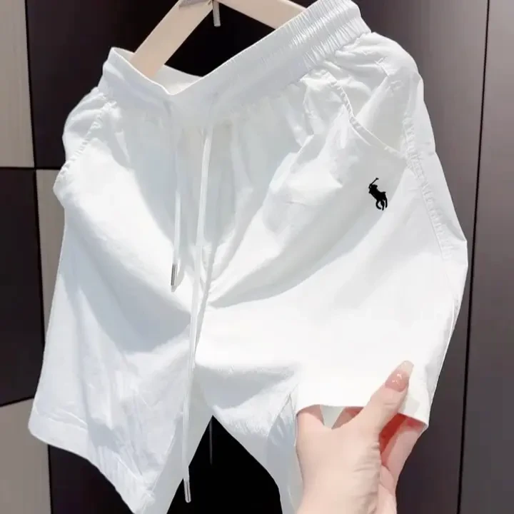 休闲短裤男2025夏季爆款沙滩裤直筒五分裤子时尚百搭潮流青年中裤