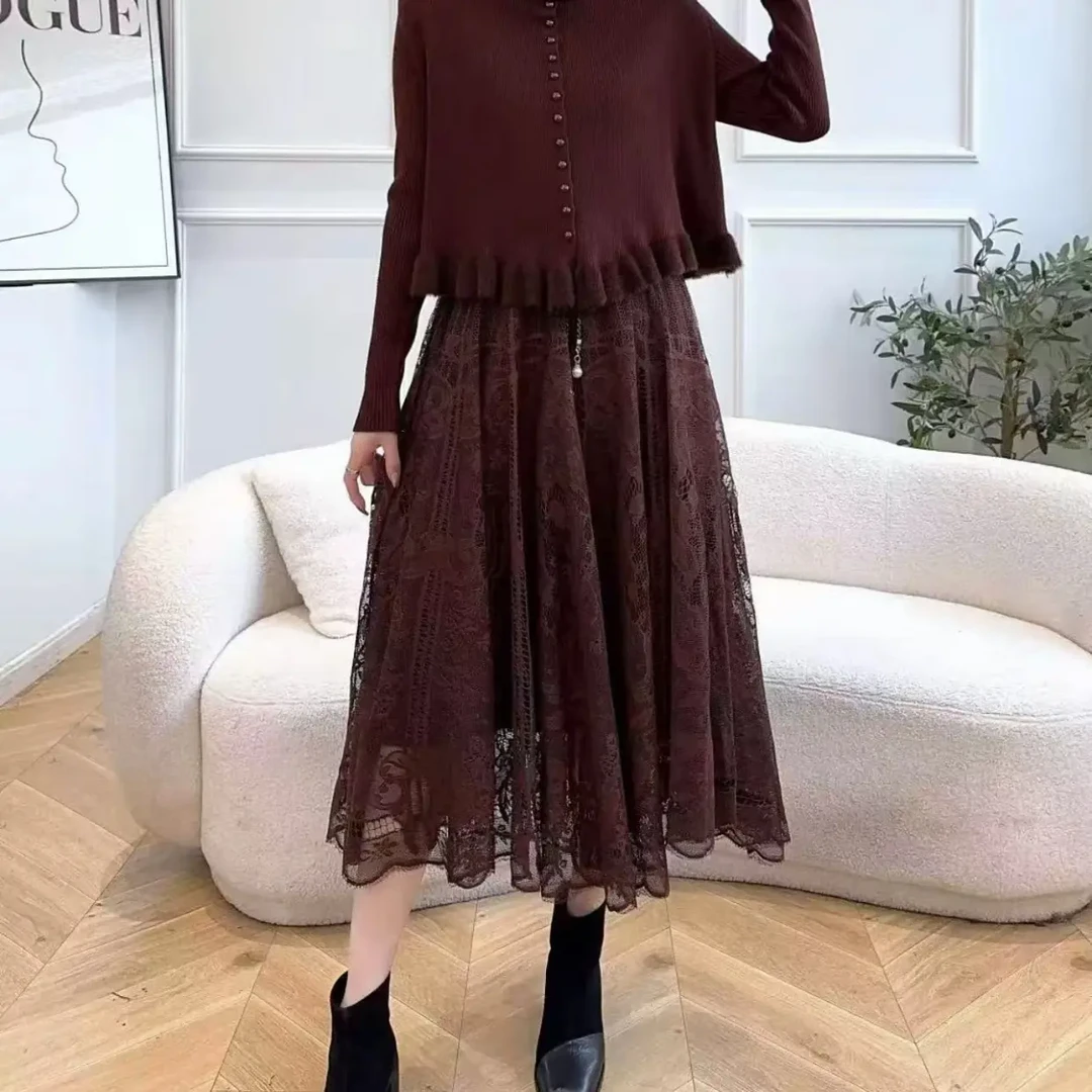 秋季时尚修身洋气宽松气质百搭显瘦减龄连衣裙