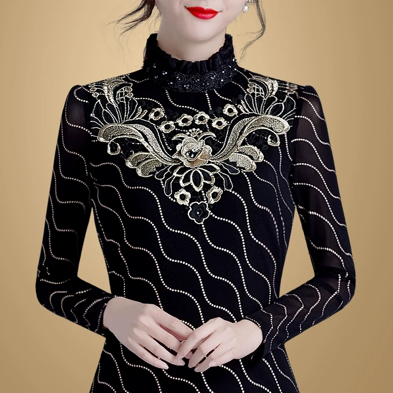 4194网纱打底衫【L】