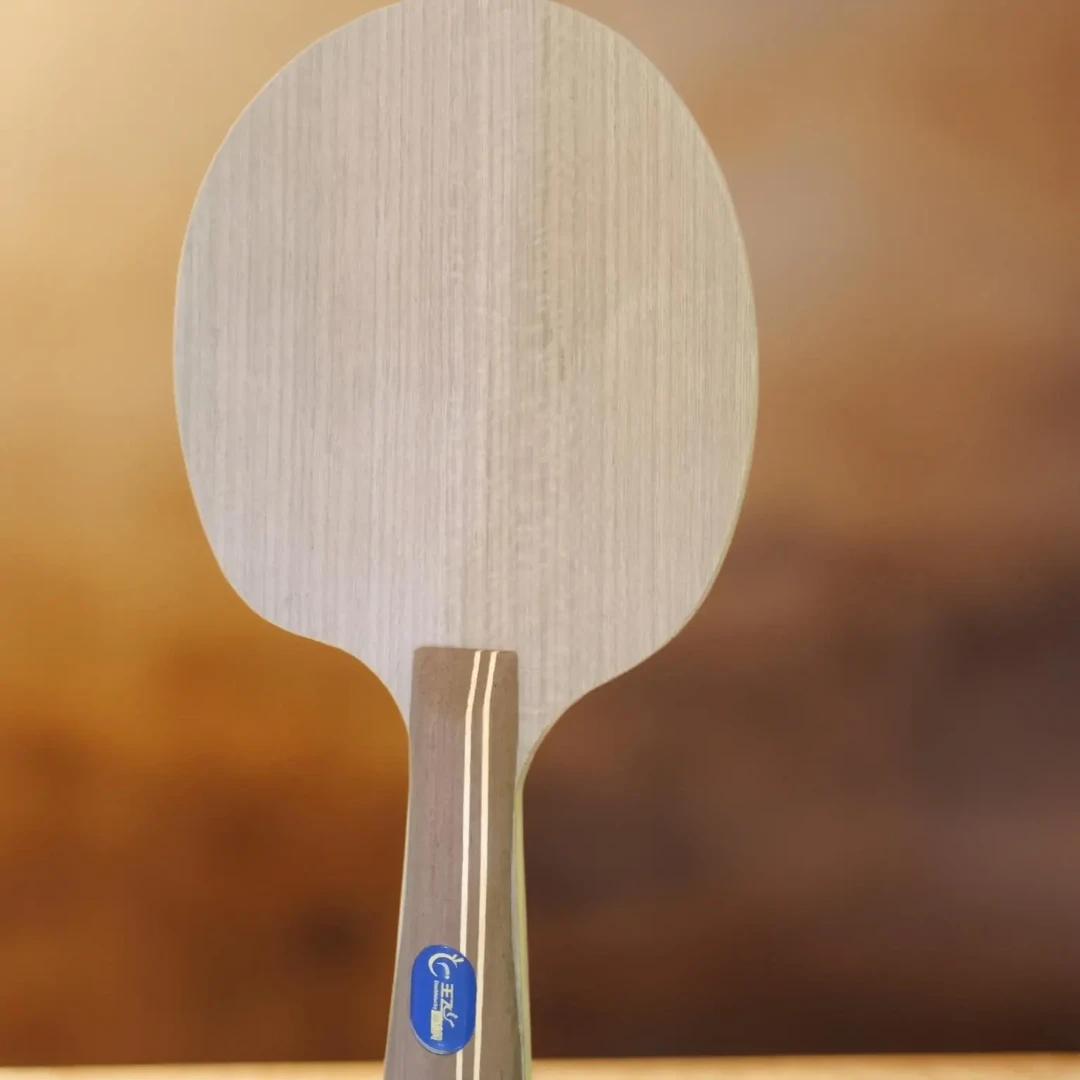 许昕蓝结构相同性能同款歪把子球板，有助于发力适合打大球。不掉腕