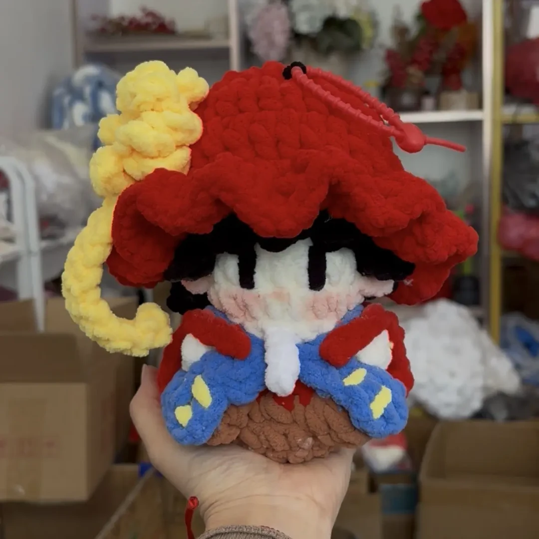 (成品)黄子弘凡小王子大软糖手工钩织玩偶