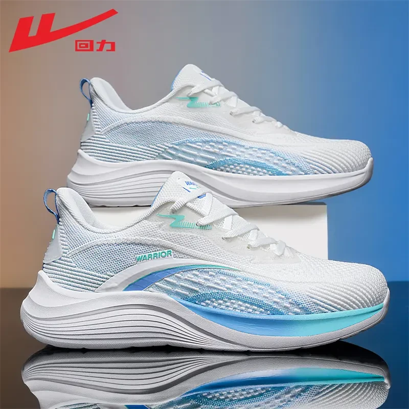 回力运动鞋男鞋2025年夏季新款防滑厚底休闲鞋轻便透气网面跑步鞋