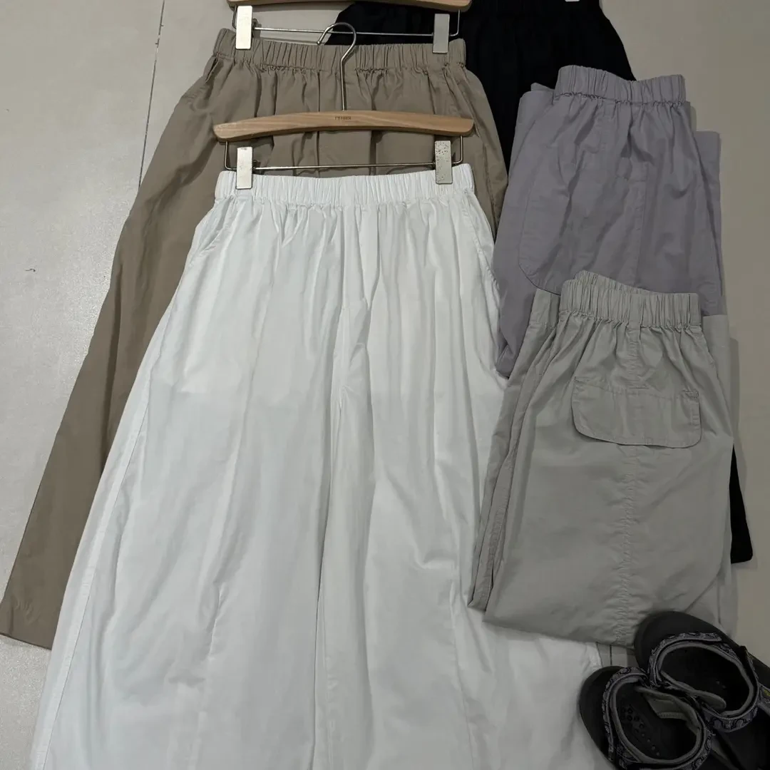 一粒沙海 休闲阔腿裤 395782
