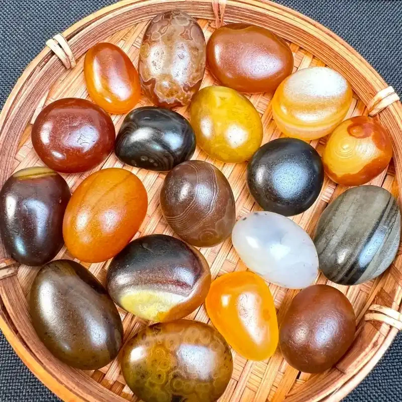 新疆戈壁三彩盆景石方解石【一物一拍多样性发货200专拍链接】