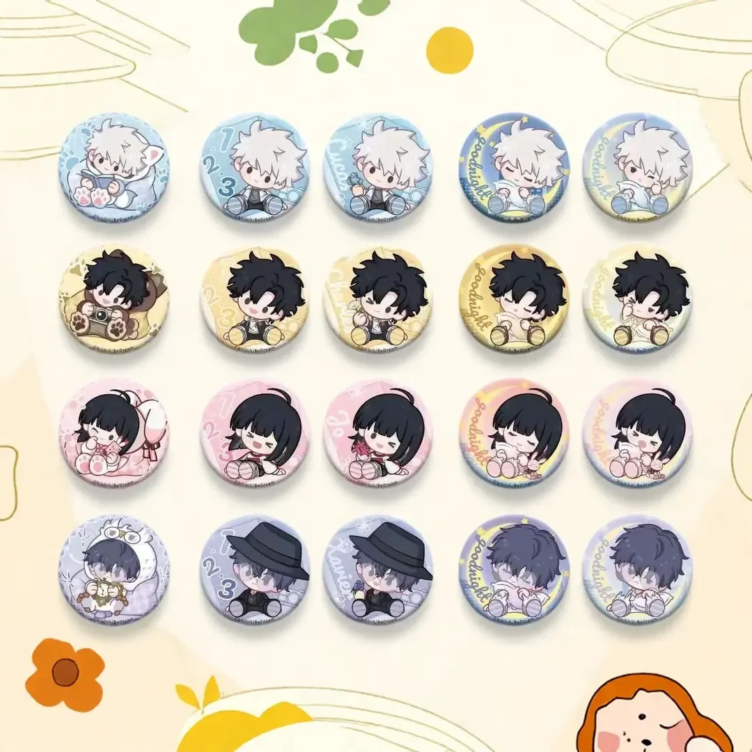 正版时光代理人【歪歪系列】光栅徽章吧唧马口铁