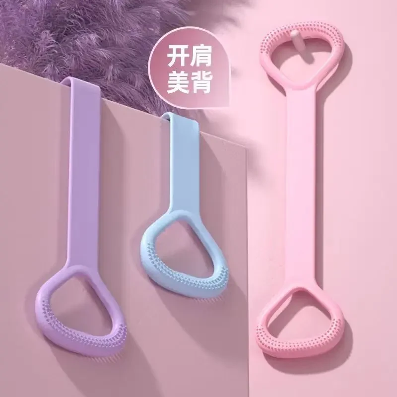 贸亿瑜伽八字拉力绳带器材一体开肩背部女士专用健身高阻力硅胶