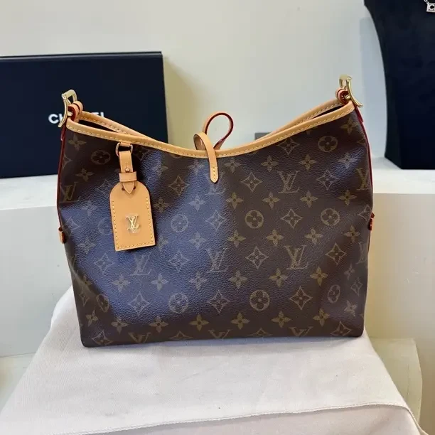 99新 LouisVuitton/路易威登 99新 路易威登 carryall单肩女士包