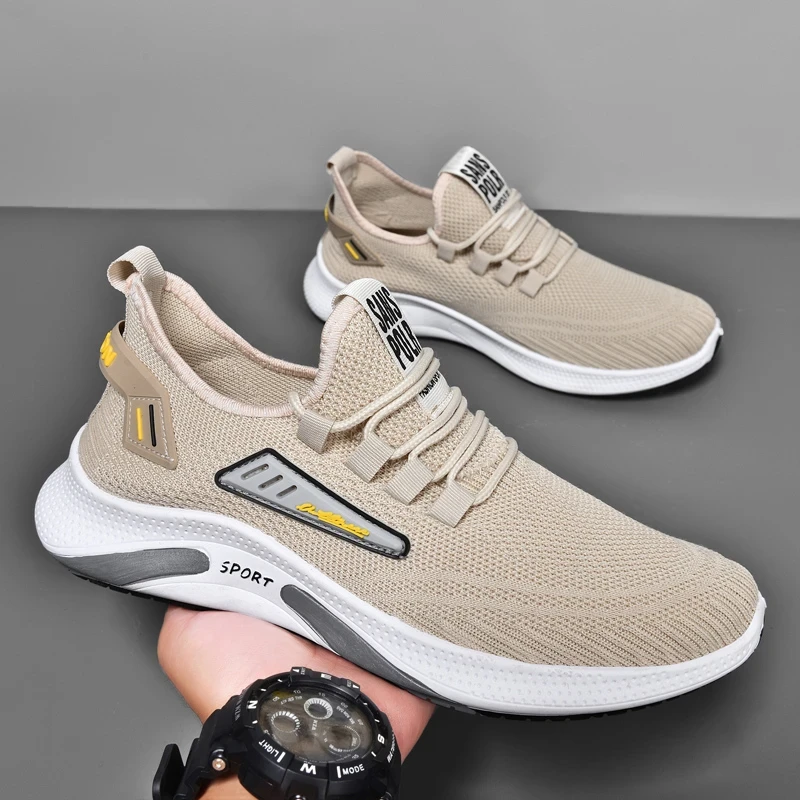 【买一送一】可选颜色，春季新款透气鞋-夏季飞织鞋男女同款-Z软底