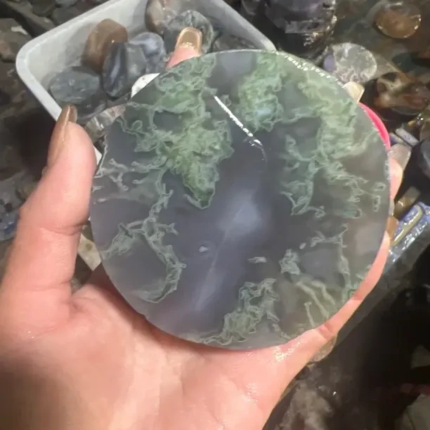 水草玛瑙定制手镯