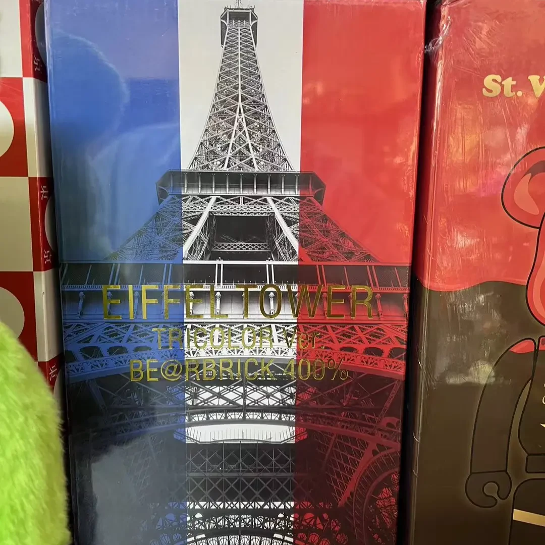 【山哥ST】bearbrick积木熊 埃菲尔铁塔 400%